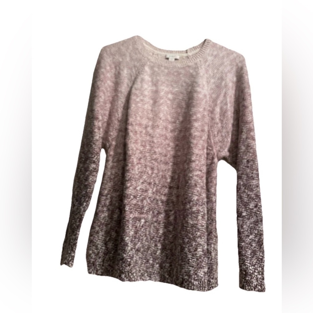 Jill Pure Jill crew neck sweater purple pink ombré color Women's
Size S Petite